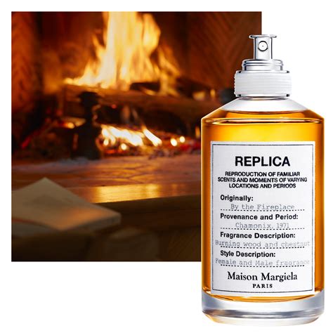 replica fireplace perfume|maison margiela by the fireplace.